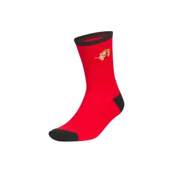 Adidas Mid Calf Socks Unisex 1 Pack Light Scarlet