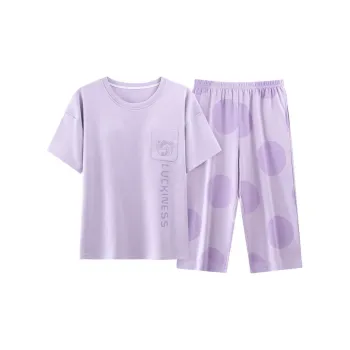 XISHE Pajama Set Women's Light Purple