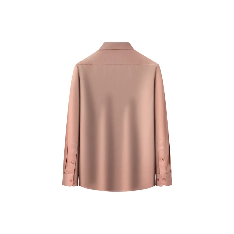 FIRS Long Sleeved Shirts Men's Light Pink Diagonal-1