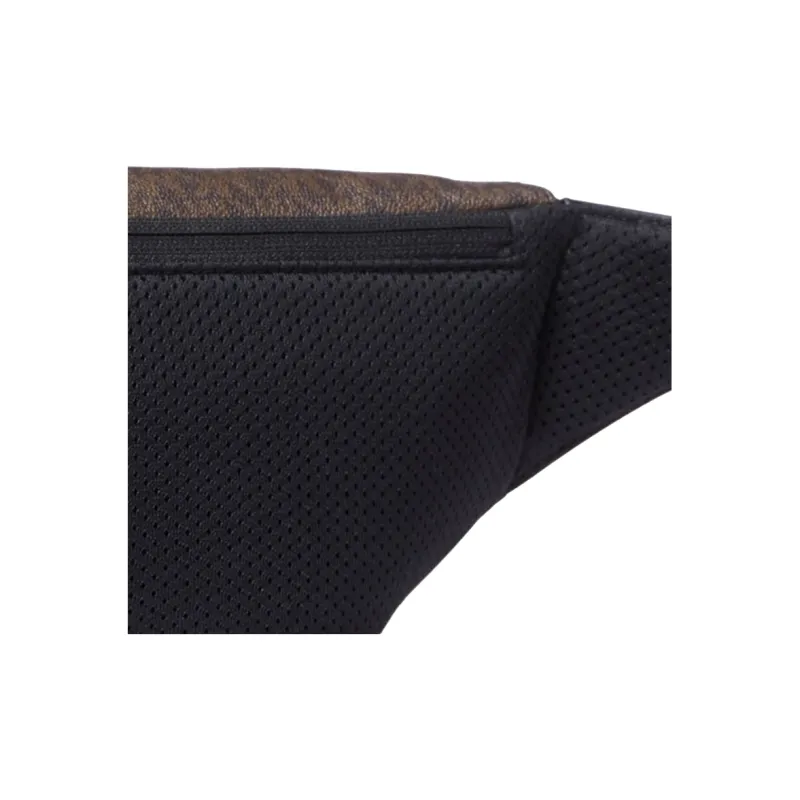 MICHAEL KORS Greyson Artificial Leather Sling Bag Fanny Pack Men's Brown-4