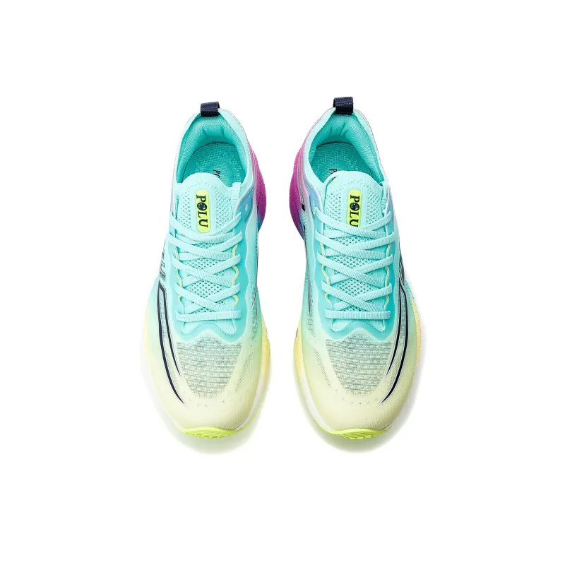 POLUDIYIPI GT8.0 SPEED Breathable, Impact Resistant, Lightweight, Anti Rollover Running Shoes Unisex Purple Ice Cyan-4