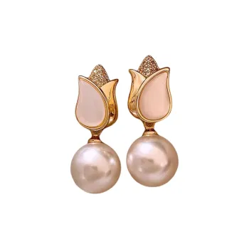 Beth Jewelry Pearl Earrings Women's