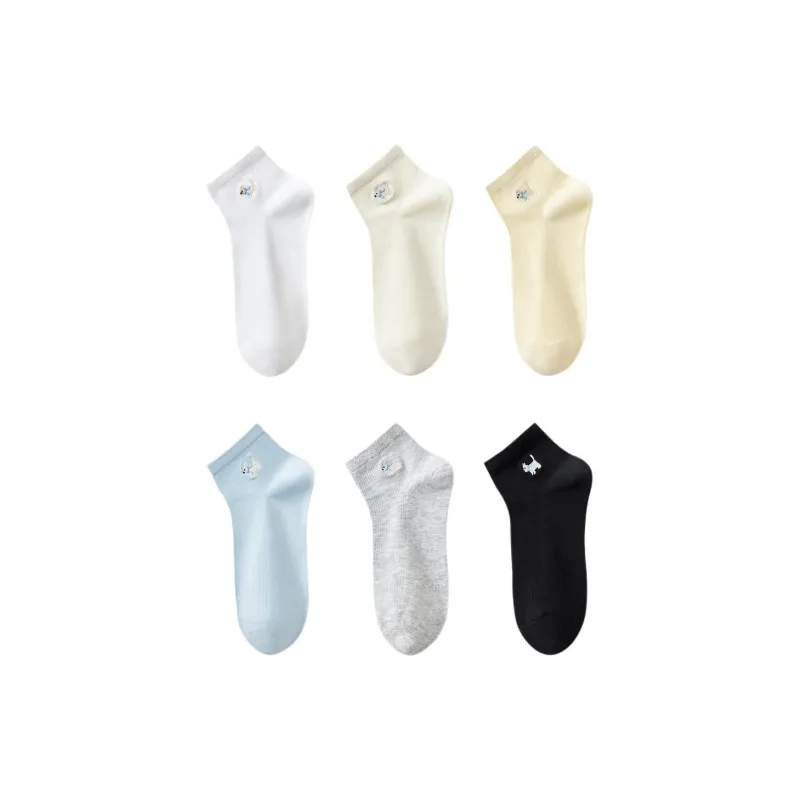 Temooues Ankle Socks Women's Combo Set-8