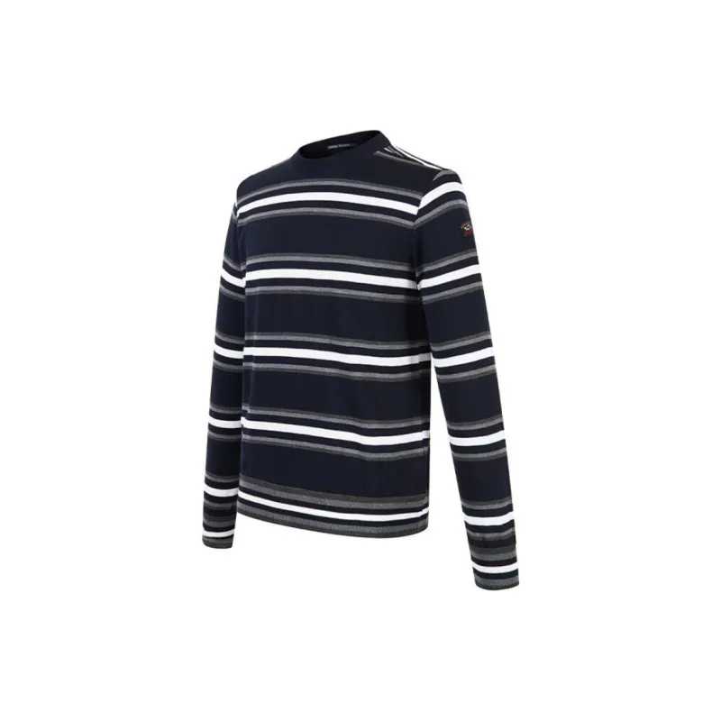 Paul & Shark Yachting Sweater Men's Black White-2