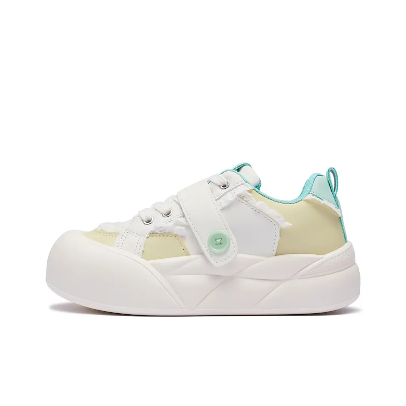 FCS Anti-Slip Wear-Resistant Low-Top Skateboard Shoes Women's-5