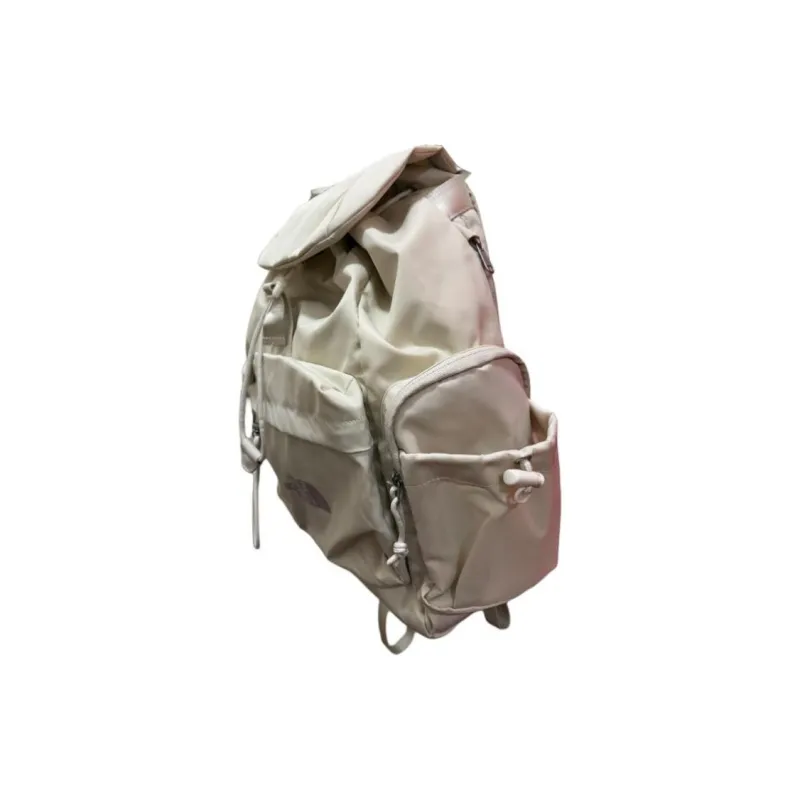 THE NORTH FACE Nylon Backpack Unisex Cream White-1