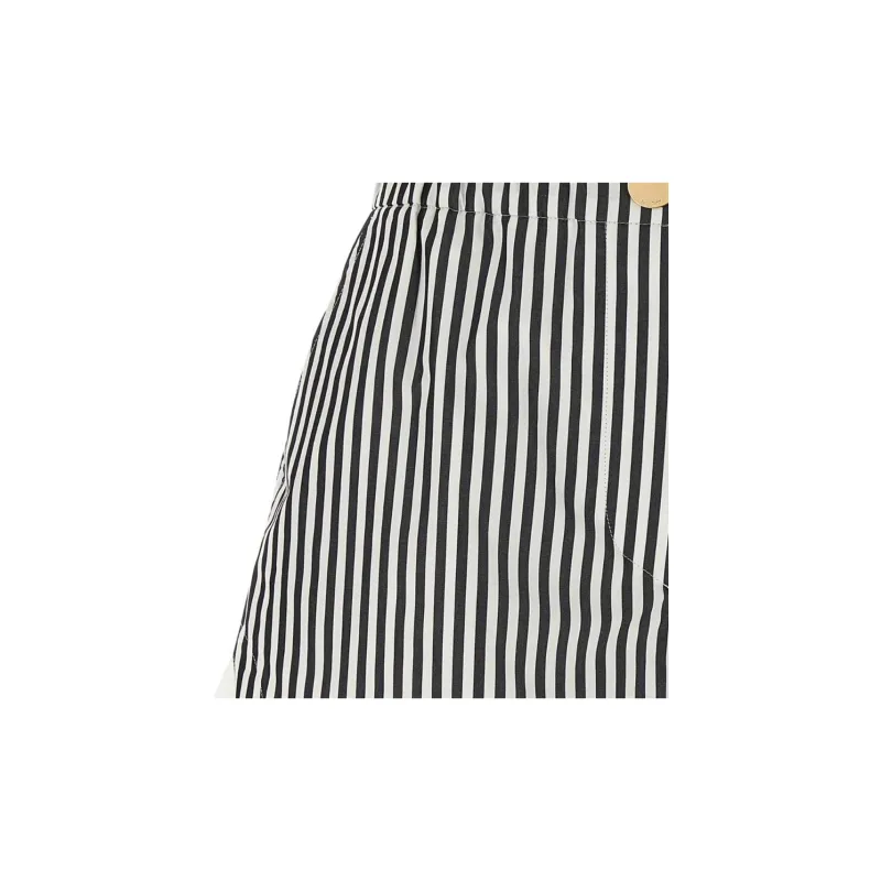 SportMax Muscari Striped Shorts-2
