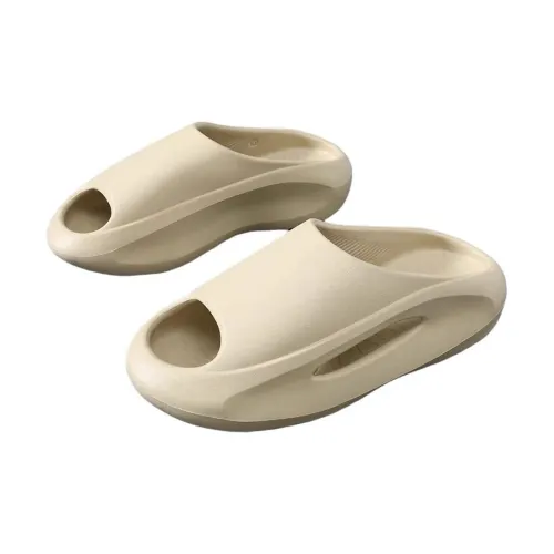 Yamada Hyakuju Home Slippers Khaki, White