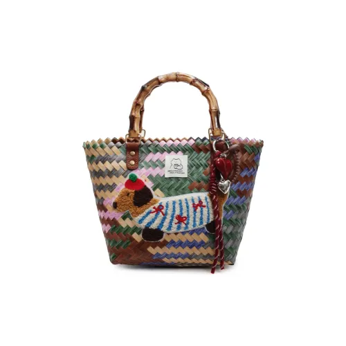 Debecca Straw Woven Handbag Regular Women's