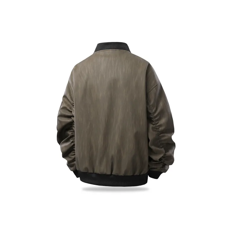 FASTFISH Leather Jackets Unisex-3