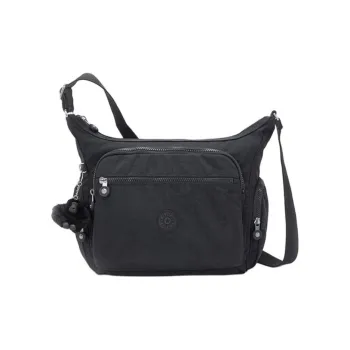 Kipling Polyester Croissant Bag Shoulder Bag Small Size Unisex Multicolor