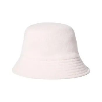 UNIQLO Sheep Wool Bucket Hats Women's Ivory/Black/Camel