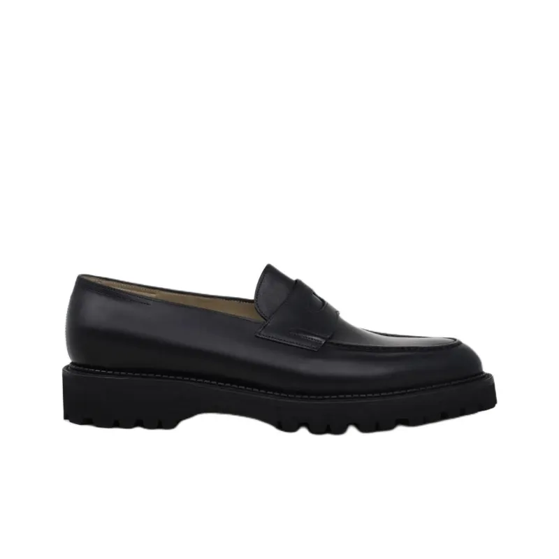 JOHN LOBB Lopez Casual Shoes Men's Black-1