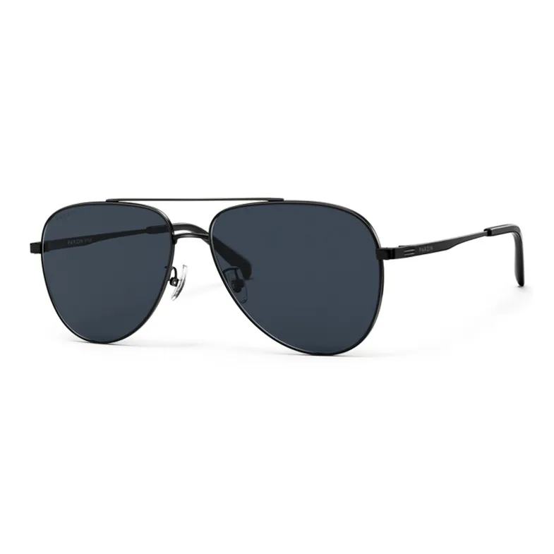PARZIN Alloy Plate Frame Aviator Sunglasses Men's-0