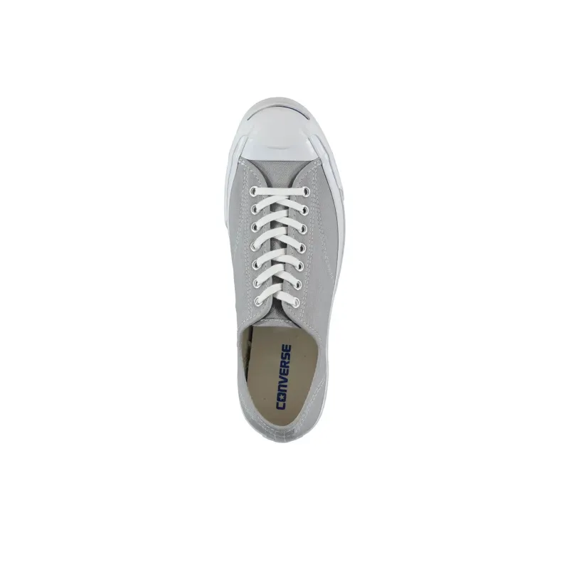 Converse Jack Purcell Anti Slip Wear Resistant Low Top Canvas Shoes Unisex Gray-3