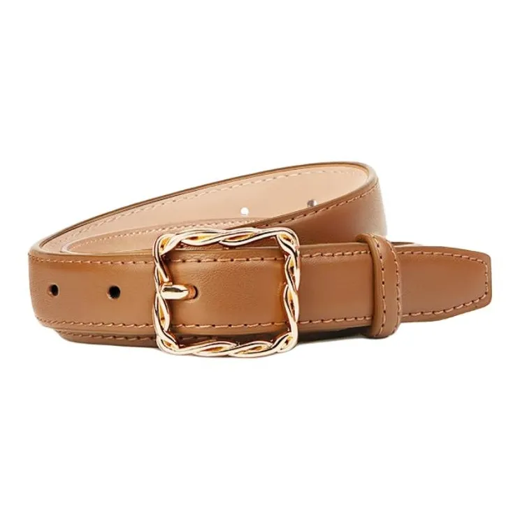 TUCANO Split Cow Leather Leather Belts Women's 2.8cm-3