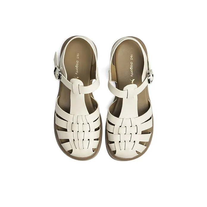 RED DRAGONFLY Roman Sandals 3.2CM Women's-7