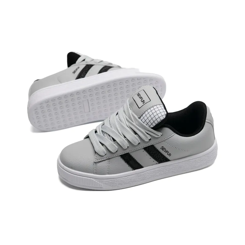 7 SEVFUN Lightweight Height Increasing Low Top Skateboard Shoes Unisex-5