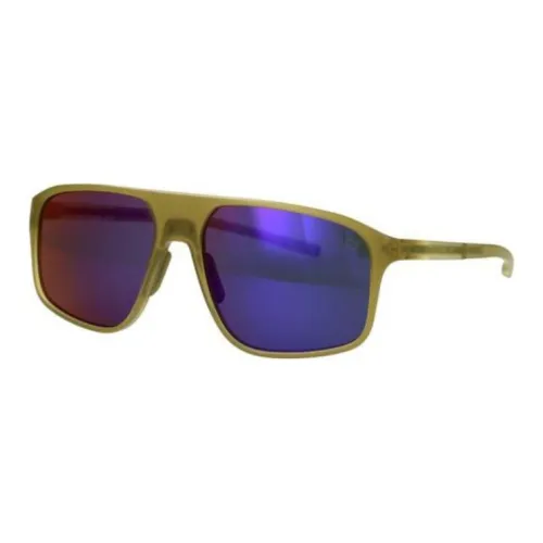 TAG HEUER Bio Nylon Square Sunglasses Men's Olive Green