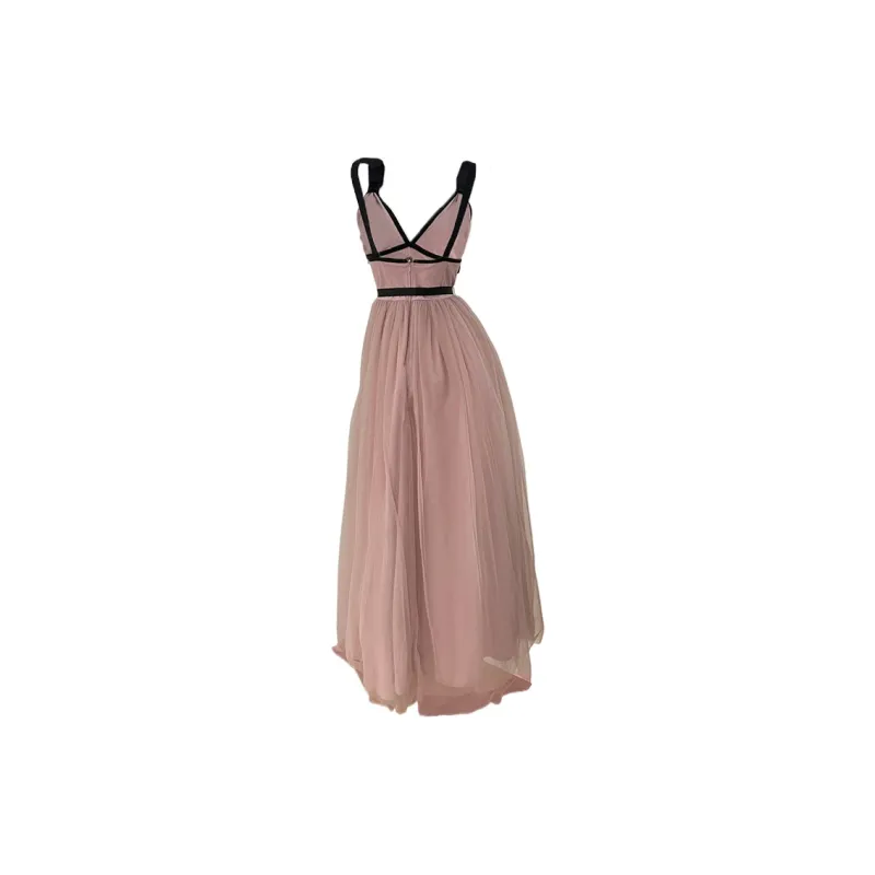 Icicofficial Slip Dresses Women's Nude Pink-1