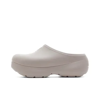 PEAK Taichi Chef Shoes Wrap toe Slippers Women's Beige Gray