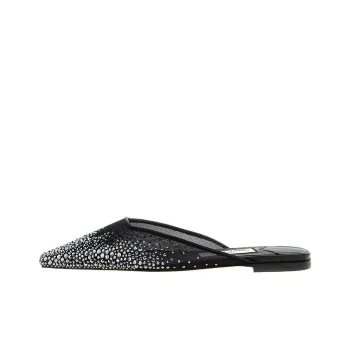 Jimmy Choo Wrap toe Slippers Women's Black