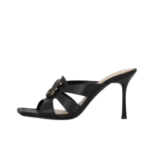PINKO Love Birds Plaque Open Toe Sandals Women's