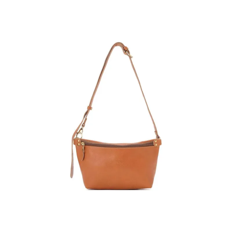 Il Bisonte Cow Leather Shoulder Bag Crossbody Bag Women's Multicolor-17
