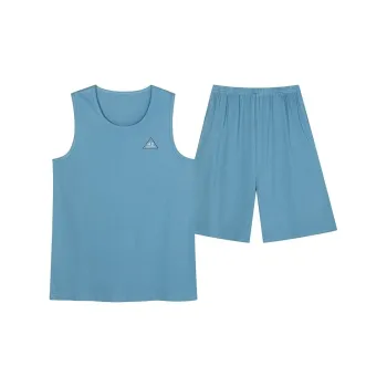 XISHE Pajama Set Men's Sky Blue