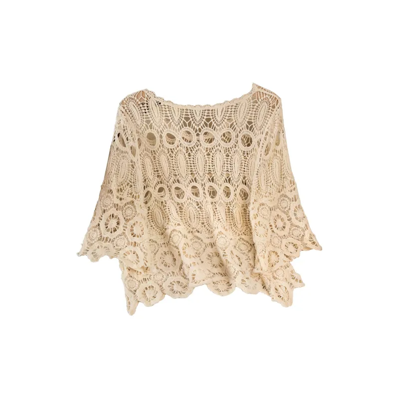 Cypress House Knitwear Women's Beige-1