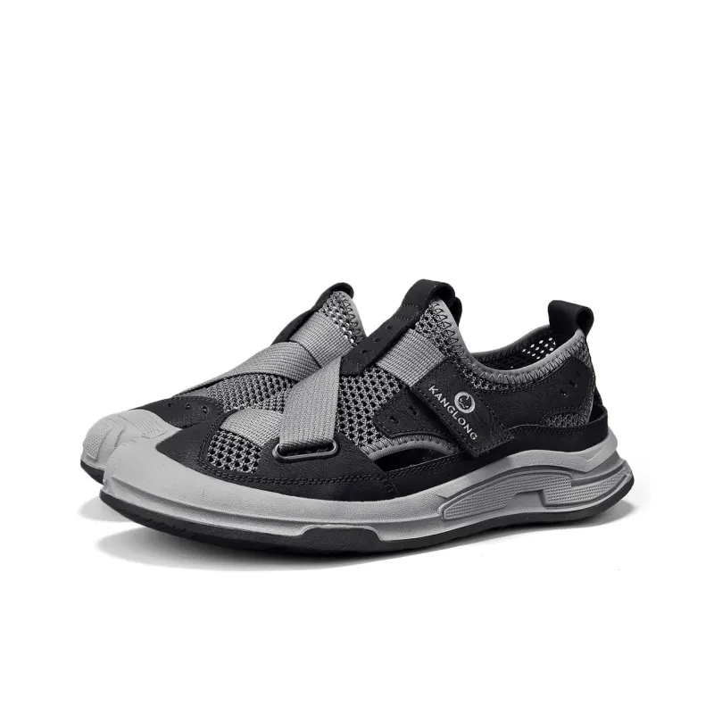 KANGLONG Slip Resistant, Abrasion Resistant, Breathable, Lightweight Low Top Casual Shoes Men's-11