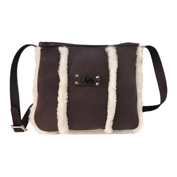 UGG Shearling Crossbody Bag Shoulder Bag Regular Women's Chocolate