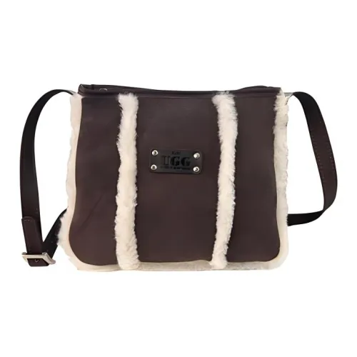 UGG Shearling Crossbody Bag Shoulder Bag Regular Women's Chocolate