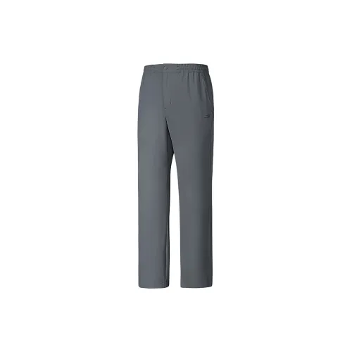 Skechers GODRI Knitted Fabric Pants SS25 Knitted Sweatpants Men's Charcoal Gray 000G