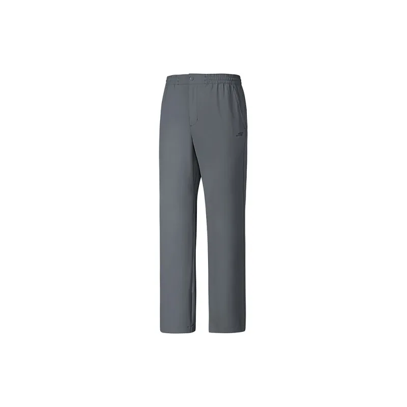 Skechers GODRI Knitted Fabric Pants SS25 Knitted Sweatpants Men's Charcoal Gray 000G-0