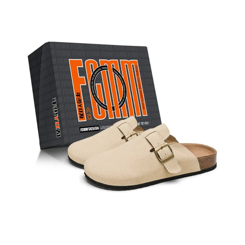 FCMM Closed Toe Slippers Men's Box Included-12