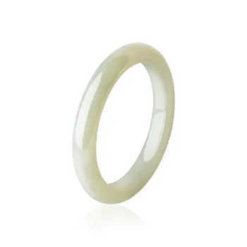 Children's Drawings Bangles Green Jade Women's