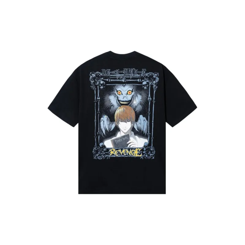 Revenge Death Note Collaboration T Shirts Unisex Black-1