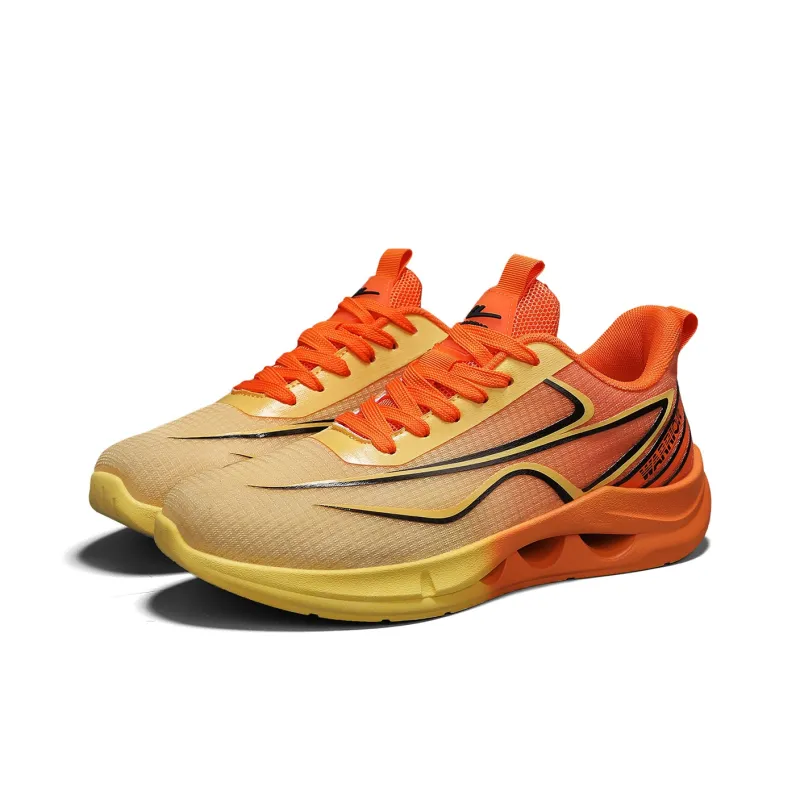 Warrior Cushioned Wear Resistant Breathable Slip Resistant Low Top Casual Running Shoes Men's-10