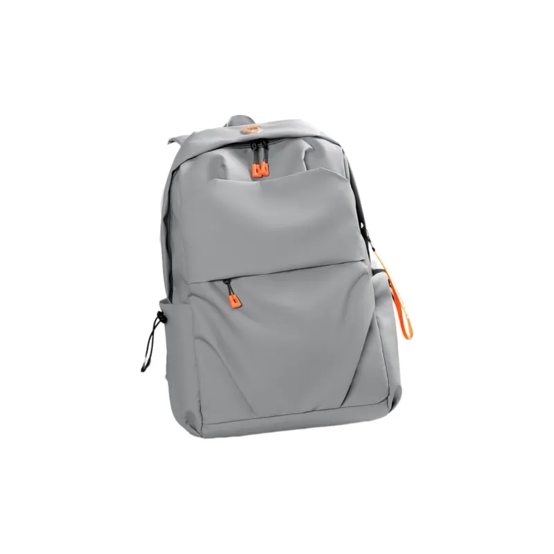 Warrior Nylon Fabric Backpack Unisex Black-7