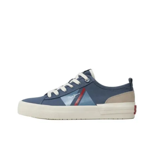Pepe Jeans Allen Low-Top Skateboard shoes hyperdunk Men's Blue