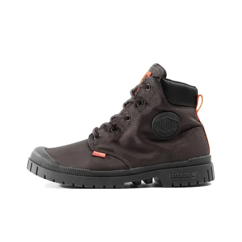 Palladium Pampa Waterproof And Wear resistant Short Outdoor Boots Men's Umber