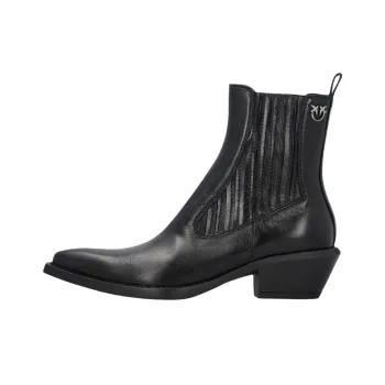 PINKO Ankle-Length Chelsea Boots 5cm Women's Black