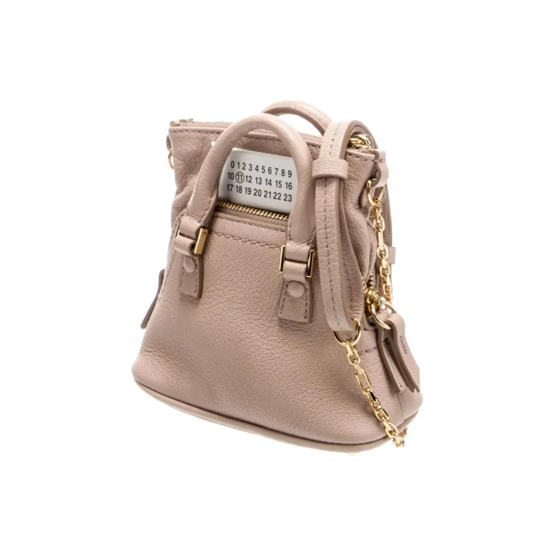 Maison Margiela 5AC Goatskin Portable Crossbody Bag Shoulder Bag Women's Pink-2