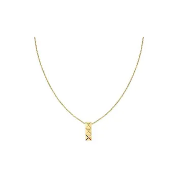 Tommy Hilfiger Stainless Steel Necklaces Unisex Gold
