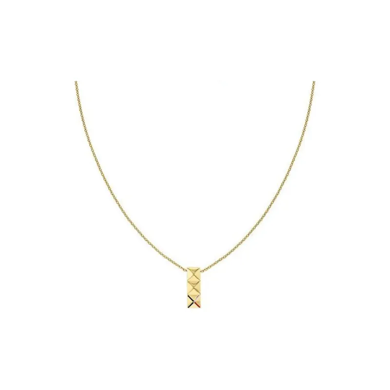 Tommy Hilfiger Stainless Steel Necklaces Unisex Gold-0