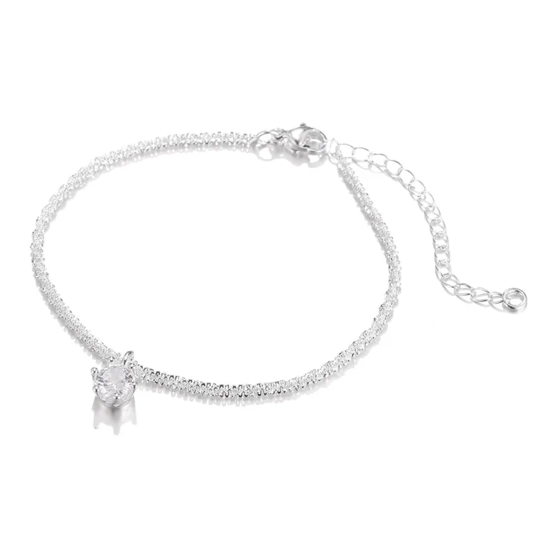 Clect Synthetic Cubic Zirconia Bracelets Women's-1