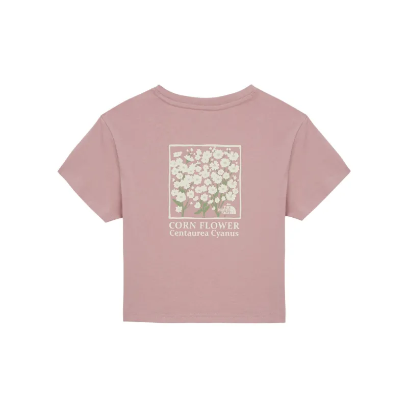 THE NORTH FACE Regular T Shirt Women's Gray Pink-0