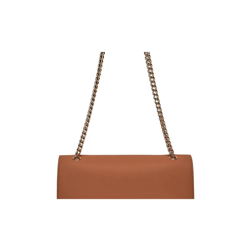 LOVE MOSCHINO Faux Leather Handbag, Shoulder Bag Trumpets Women's Brown-3