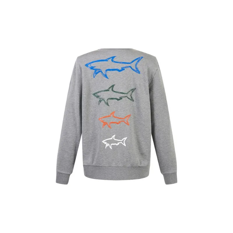 Paul & Shark Yachting Sweatshirt Men's Gray-1